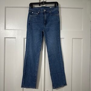 New AYR Straight Leg Jeans The LaLa True Story 28